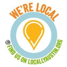 We're Local Find Us on Locallyaustin.Org